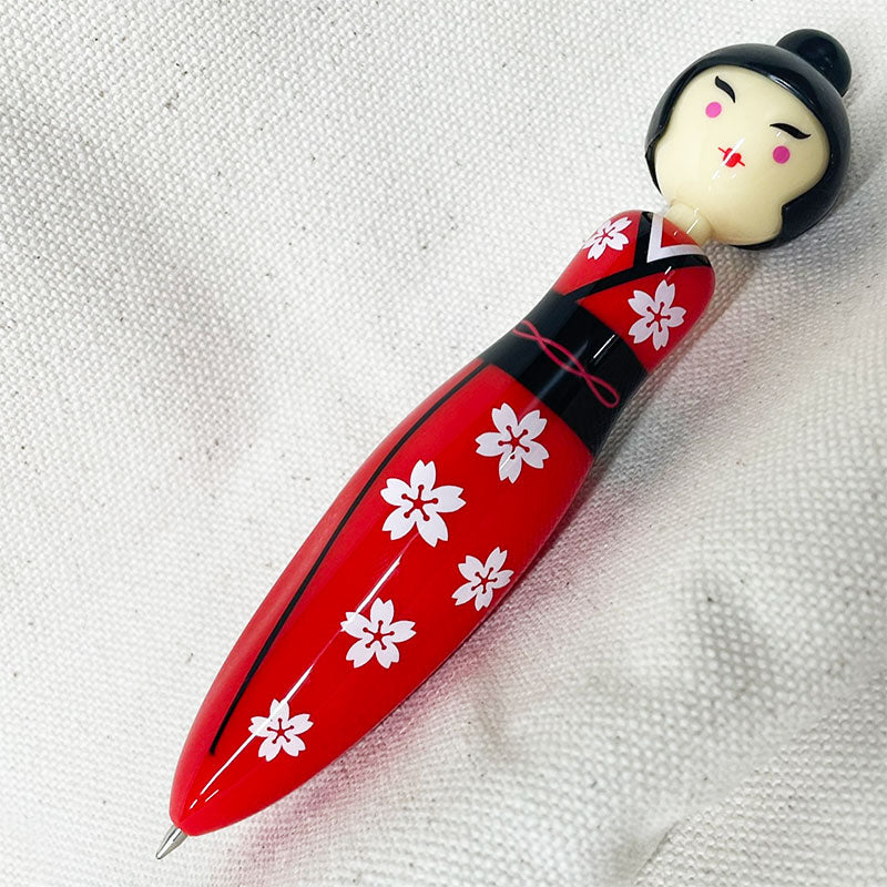 クリッカーペン 舞妓(赤)