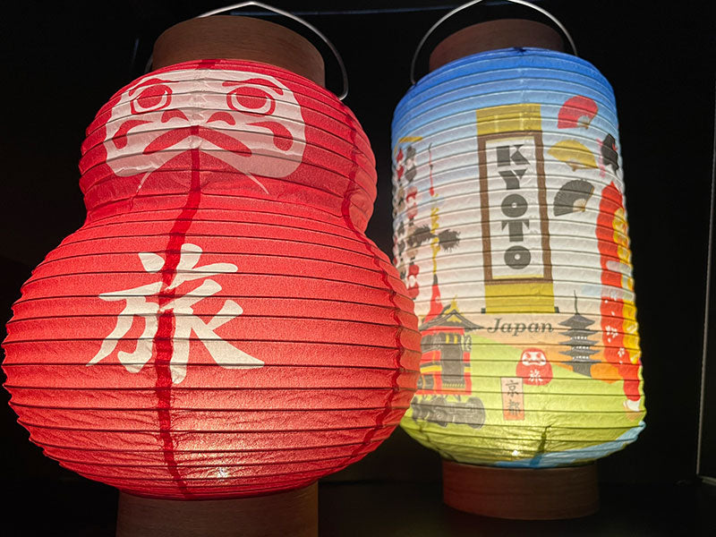 LED提灯　ダルマ-Gifu lanterns-